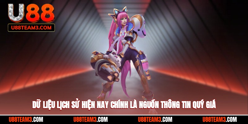 Dữ liệu lịch sử hiện nay chính là nguồn thông tin quý giá